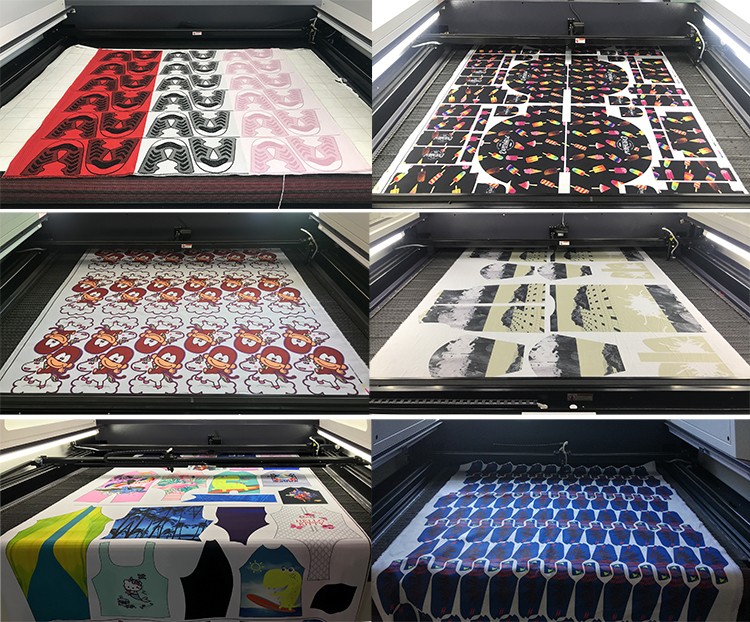 fabric laser cutting machine with ccd