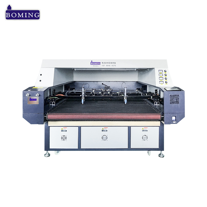 100w automatic laser cutting fabric machine